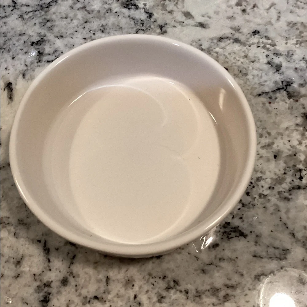 🌸🎄Rae Dunn Small “Santa Claws” Cat/Pet Dish, NEW